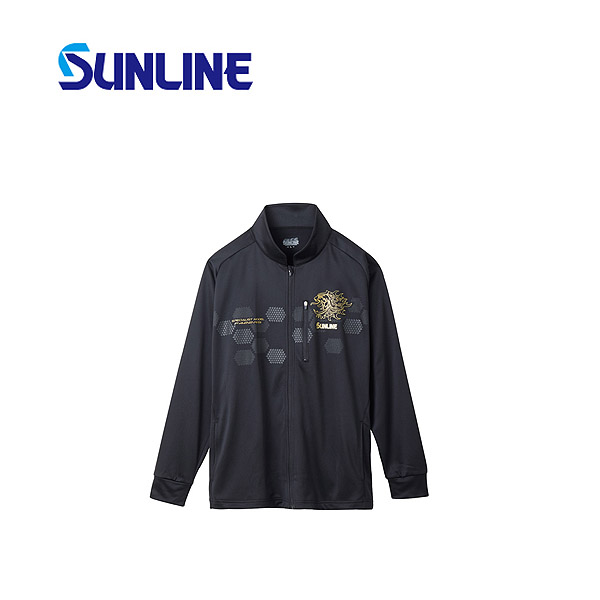 선라인 풀집업 셔츠 SUW-5574HT (블랙)